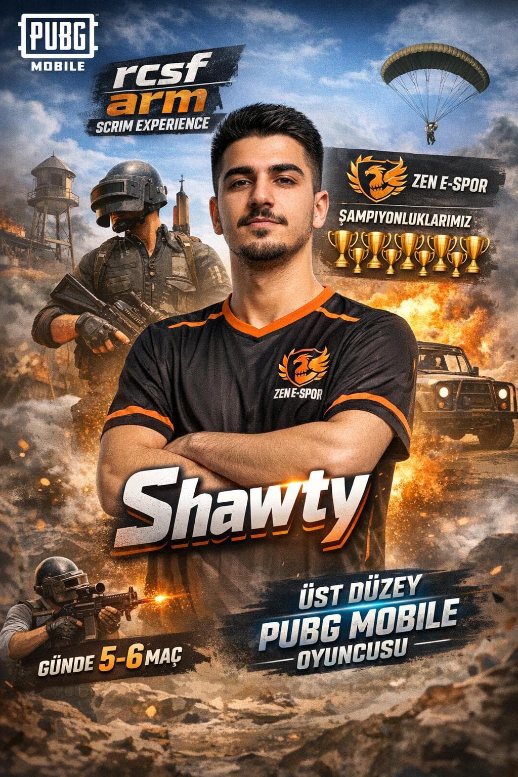 SHAWTYNİN PUBG MOBİLE SERÜVENİ 